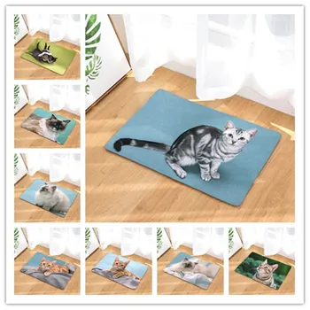 Cat Print Mats New Home Decor Cat Carpets Non-slip Kitchen Rugs for Home Living Room Floor Mats 40X60 50X80cm
Cat Print Mats New Home Decor Cat Carpets Non-slip Kitchen Rugs for Home Living Room Floor Mats 40X60 50X80cm