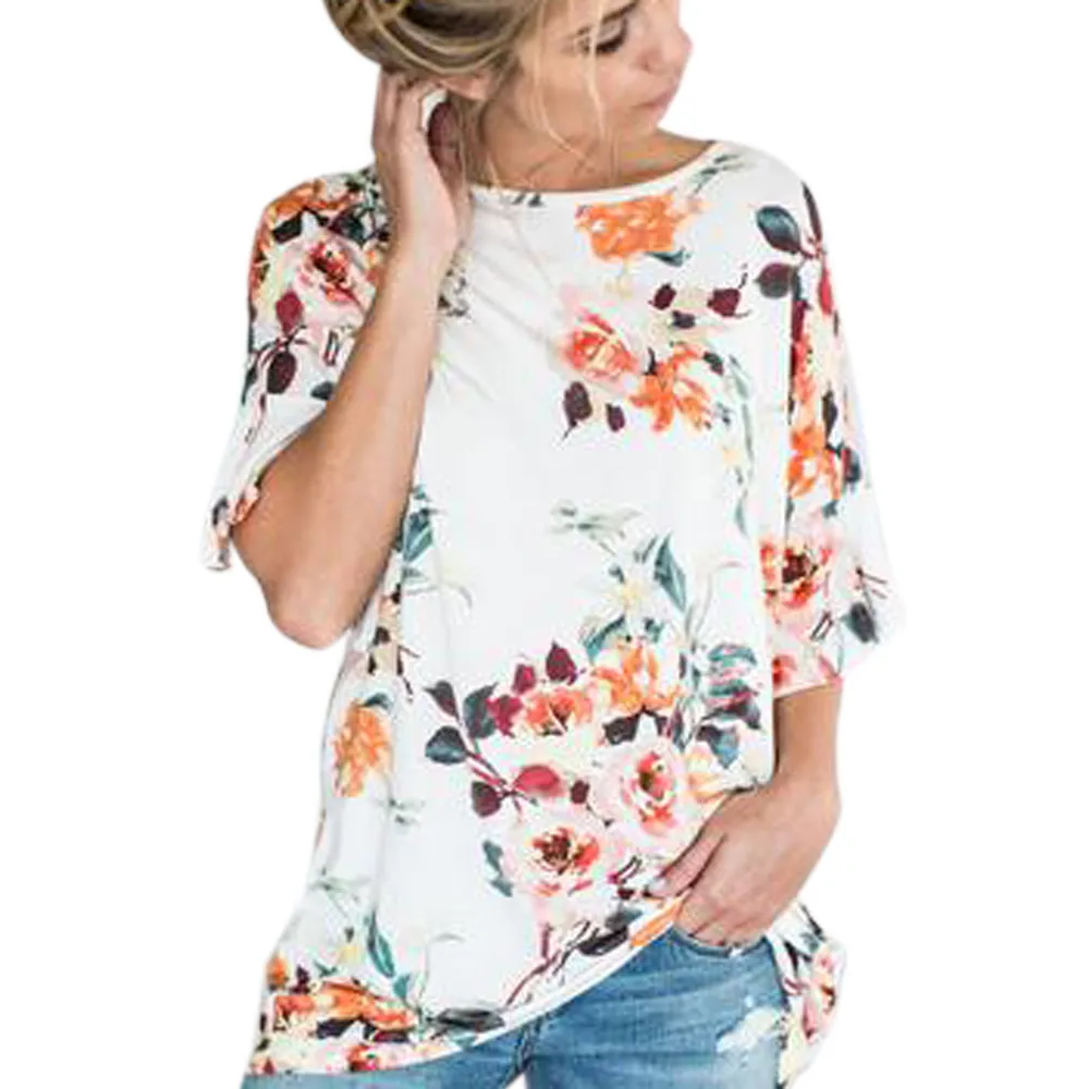 Free Ostrich Fashion Chiffon Blouse Print 2018 Women Floral Summer Bohemian Short Sleeve O-Neck Shirts Ladies Loose Tops
Free Ostrich Fashion Chiffon Blouse Print 2018 Women Floral Summer Bohemian Short Sleeve O-Neck Shirts Ladies Loose Tops