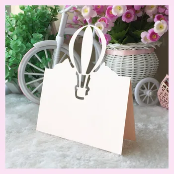 50pcs/lot Laser cutting ballon design beautiful peach color wedding place card table name card place card holders for wedding
50pcs/lot Laser cutting ballon design beautiful peach color wedding place card table name card place card holders for wedding