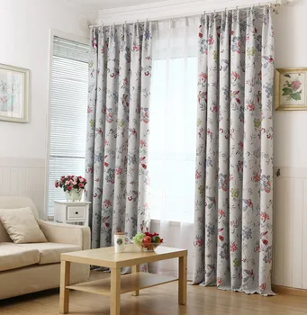 The new printing pastoral blackout curtain fabric curtains living room bedroom balcony
The new printing pastoral blackout curtain fabric curtains living room bedroom balcony