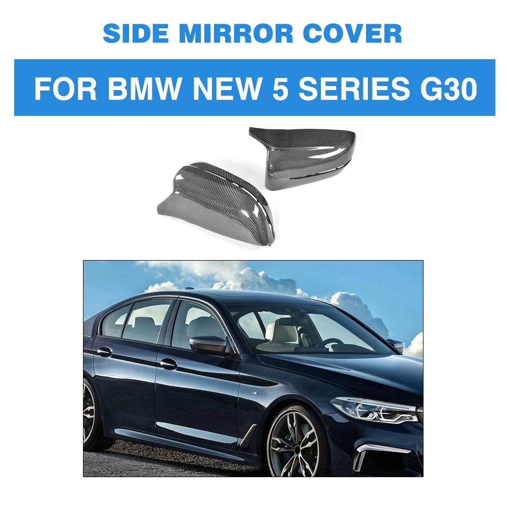 Direct Replacement Carbon Fiber Mirror Covers Caps for for BMW 5 Series G30 Standard Sedan 4 Door 2018 530e
Direct Replacement Carbon Fiber Mirror Covers Caps for for BMW 5 Series G30 Standard Sedan 4 Door 2018 530e