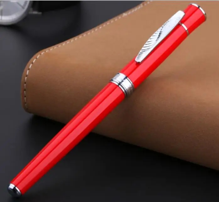 Fashion Silver Clip Gift Rollerball Pen Picasso Pimio 1pc Black White Red Orange Executive Fast Writing Sign Pens with Gift Box
Fashion Silver Clip Gift Rollerball Pen Picasso Pimio 1pc Black White Red Orange Executive Fast Writing Sign Pens with Gift Box