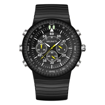 2018 MUNITI Men's Fashion Sport Watches Men Quartz Analog Date Clock Man Leather Military Waterproof Watch Relogio Masculino
2018 MUNITI Men's Fashion Sport Watches Men Quartz Analog Date Clock Man Leather Military Waterproof Watch Relogio Masculino