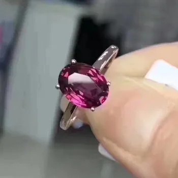 Fidelity Natural 5*7mm garnet Rings s925 sterling silver simple fine Jewelry for women party Natural purple gemstonef
Fidelity Natural 5*7mm garnet Rings s925 sterling silver simple fine Jewelry for women party Natural purple gemstonef