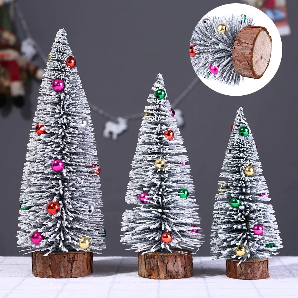 2019 New Christmas Tree Decorations Mini Pine Snow Tree With Wood Base 15/20/25/30CM DIY Crafts Xmas Home Table Top Decor 123#A
2019 New Christmas Tree Decorations Mini Pine Snow Tree With Wood Base 15/20/25/30CM DIY Crafts Xmas Home Table Top Decor 123#A