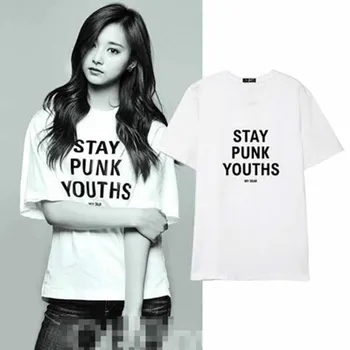 Twice 2019 Fashion T Shirts Tzuyu Magazine with The Same Letters Printing T Shirts Half-sleeved Shirt Men and Women Summer Tee
Twice 2019 Fashion T Shirts Tzuyu Magazine with The Same Letters Printing T Shirts Half-sleeved Shirt Men and Women Summer Tee