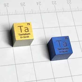 Metal Tantalum Yellow Cube fo Rainbow Element Collection Science Experiment 99.95% 3N5 10x10x10mm Colorful Ta Cube for Research
Metal Tantalum Yellow Cube fo Rainbow Element Collection Science Experiment 99.95% 3N5 10x10x10mm Colorful Ta Cube for Research