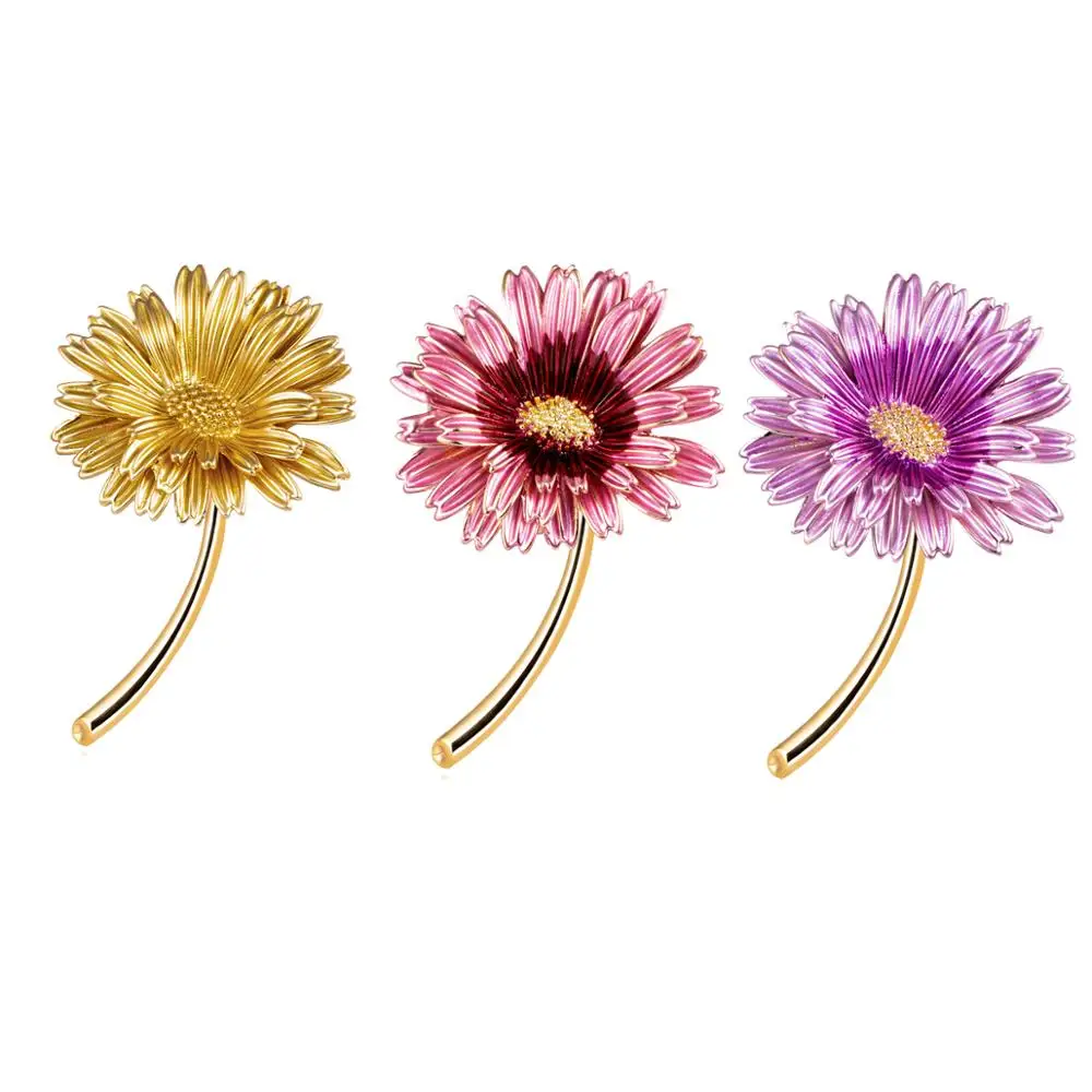 3 colors Alloy Sunflower Brooches for Women Large Flower Brooch Pin Fashion Dress Coat Accessories Cute Party Wedding Jewelry
3 colors Alloy Sunflower Brooches for Women Large Flower Brooch Pin Fashion Dress Coat Accessories Cute Party Wedding Jewelry