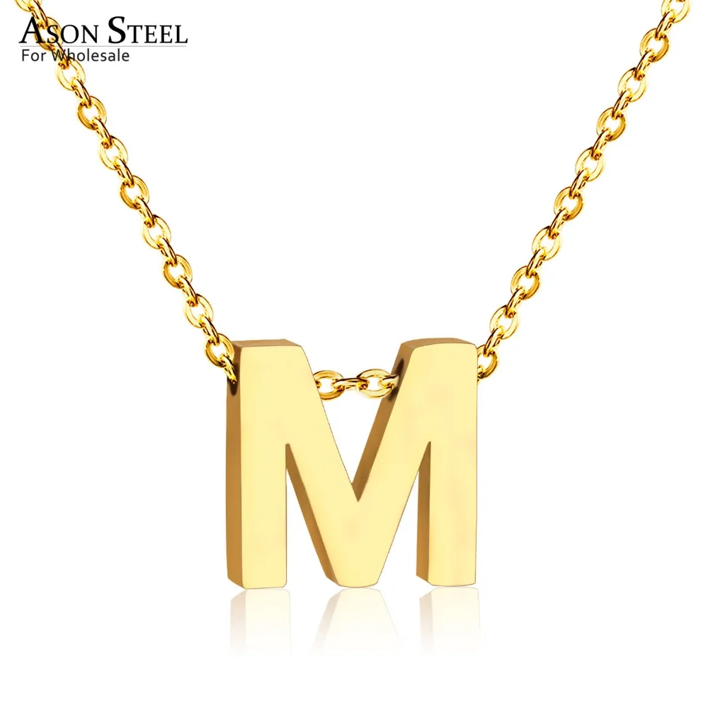 ASONSTEEL 5Pcs/Lot Hot Sale Fashion Women Metal Gold Stainless Steel A-Z Letter Name Initial Link Chain Charm Pendant Necklace
ASONSTEEL 5Pcs/Lot Hot Sale Fashion Women Metal Gold Stainless Steel A-Z Letter Name Initial Link Chain Charm Pendant Necklace