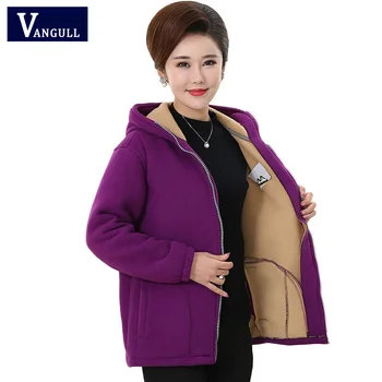 Vangull New Plus Size 5XL Winter Thick Fleece Jackets 2019 Slim Hooded Women Jacket Plush Liner Warm Casual Short Outwear Coat
Vangull New Plus Size 5XL Winter Thick Fleece Jackets 2019 Slim Hooded Women Jacket Plush Liner Warm Casual Short Outwear Coat