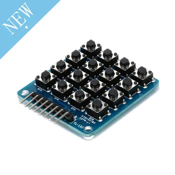 5pcs 4x4 4*4 Matrix Keypad MCU Accessory Board Matrix Keyboard 16 Key Buttons For Arduino Diy Kit
5pcs 4x4 4*4 Matrix Keypad MCU Accessory Board Matrix Keyboard 16 Key Buttons For Arduino Diy Kit