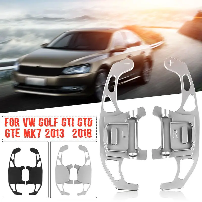 2Pcs Car Steering Wheel Paddle Shift Extend Shifter For VW GOLF GTI R GTD GTE MK7 7 For POLO GTI Scirocco 2014 2015 2016 - 2018
2Pcs Car Steering Wheel Paddle Shift Extend Shifter For VW GOLF GTI R GTD GTE MK7 7 For POLO GTI Scirocco 2014 2015 2016 - 2018
