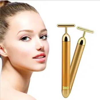 100pcs 24K Gold Beauty Skin Care Face Slimming Massager Anti Wrinkle Firming Skin Tool
100pcs 24K Gold Beauty Skin Care Face Slimming Massager Anti Wrinkle Firming Skin Tool