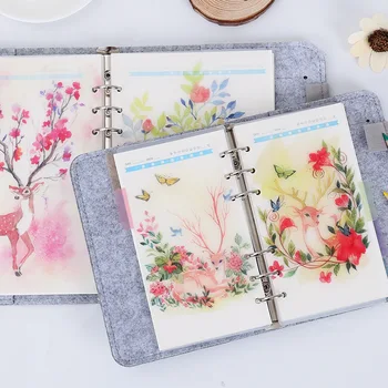 1pcs A6A5 style sika deer every page Loose-leaf deer stag deer PP color index separator page loose-leaf handbook 5 sheets
1pcs A6A5 style sika deer every page Loose-leaf deer stag deer PP color index separator page loose-leaf handbook 5 sheets