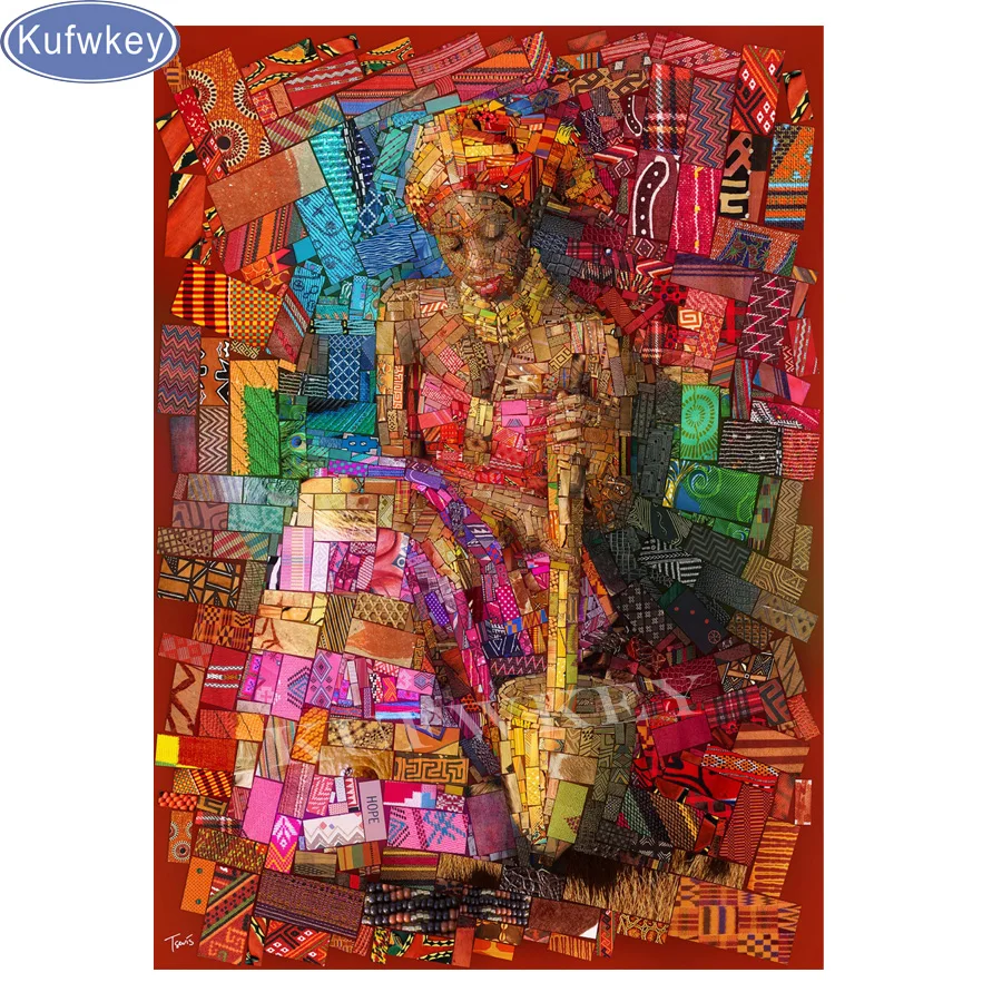 5d diamond painting full drill square mosaic diamond Cross Stitch Needlework African woman Embroidery puzzle picture Handicraft
5d diamond painting full drill square mosaic diamond Cross Stitch Needlework African woman Embroidery puzzle picture Handicraft