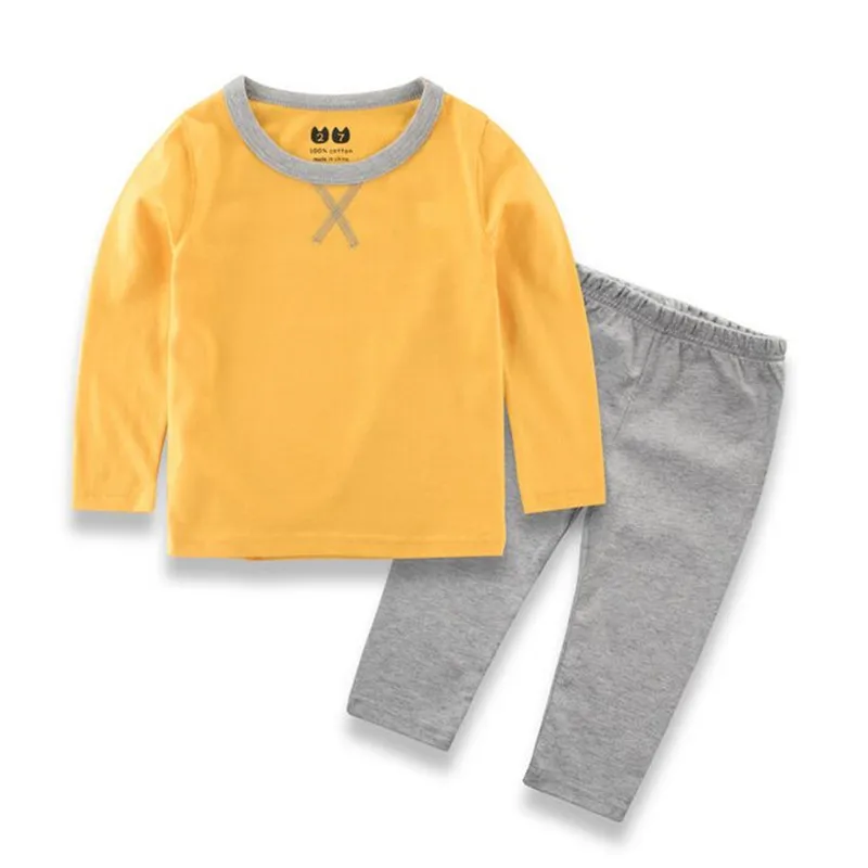 Фото 27 Boy Girl Cotton Sets for Children Clothing Spring Autumn 2017 Solid Comfortable Set Full-Sleeve Tops & Pants Kids a29  | Комплекты Reima (32818768820)