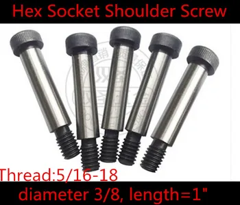 10 Pieces 5/16-18 Threaded 3/8 x 1" L 12.9 Grade Alloy Steel Hexagon Socket Head Shoulder Screw Bolt
10 Pieces 5/16-18 Threaded 3/8 x 1" L 12.9 Grade Alloy Steel Hexagon Socket Head Shoulder Screw Bolt