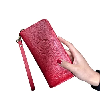 Women Embossing Wallet Genuine Leather Wristlet Card & ID Holder Money Zipper Purse AB@W3
Women Embossing Wallet Genuine Leather Wristlet Card & ID Holder Money Zipper Purse AB@W3