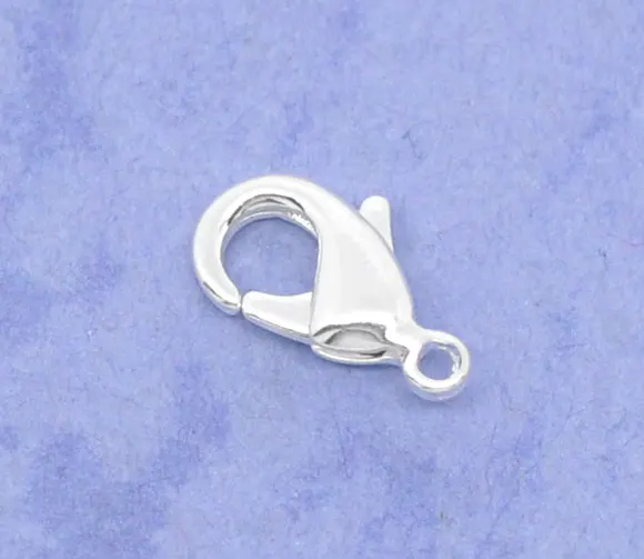 DoreenBeads Silver color Lobster Clasps. Fits 10x5mm, sold per packet of 4 2017 new
DoreenBeads Silver color Lobster Clasps. Fits 10x5mm, sold per packet of 4 2017 new