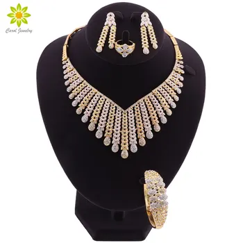 Jewelry Sets For Women African Bridal Gold Color Necklace Earrings Set Dubai Wedding Ethiopian Fashion Costume Jewellery
Jewelry Sets For Women African Bridal Gold Color Necklace Earrings Set Dubai Wedding Ethiopian Fashion Costume Jewellery