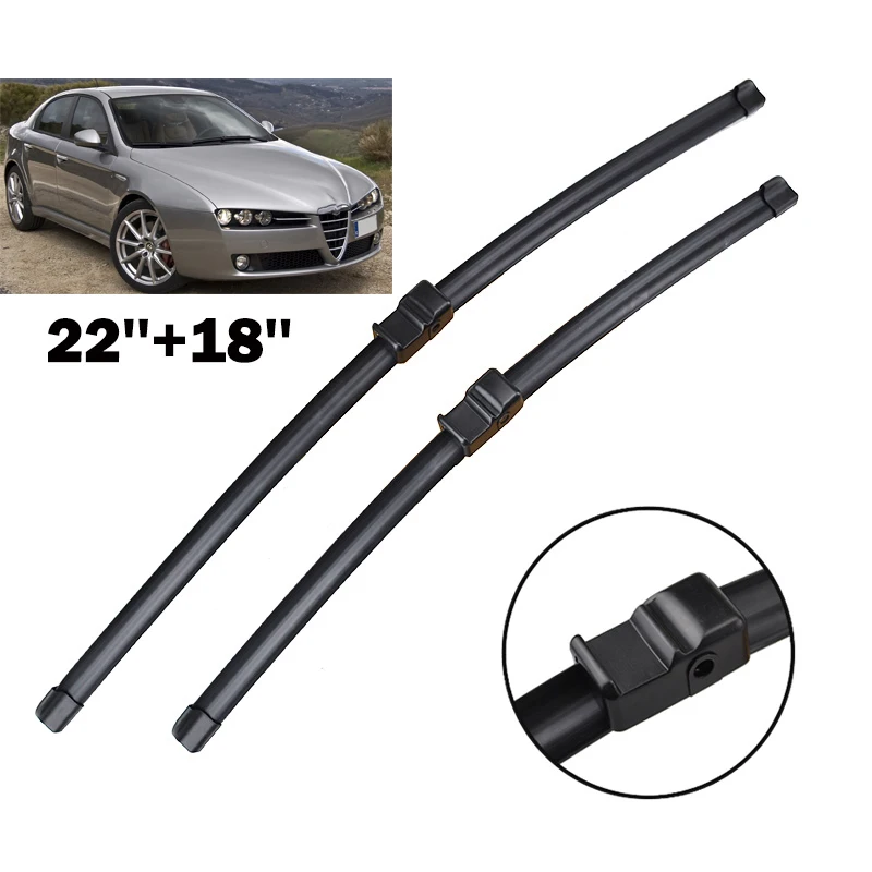 Erick's Wiper RHD & LHD Front Wiper Blades For Alfa Romeo 159 Windshield Windscreen Front Window 22"+18"
Erick's Wiper RHD & LHD Front Wiper Blades For Alfa Romeo 159 Windshield Windscreen Front Window 22"+18"