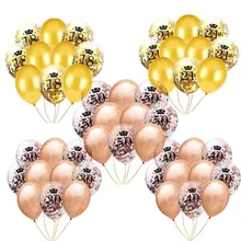 Shiny Eyes 15pcs 12 Inch Rose Gold Party Confetti Balloon For anniversary Decoration Happy Birthday balloons Baby Shower Party
Shiny Eyes 15pcs 12 Inch Rose Gold Party Confetti Balloon For anniversary Decoration Happy Birthday balloons Baby Shower Party