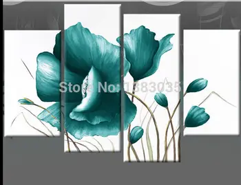 Hand Painted Modern Abstract 4 Piece Canvas Art Set Wall Flower Painting Decor Oil Picture For Living Room
Hand Painted Modern Abstract 4 Piece Canvas Art Set Wall Flower Painting Decor Oil Picture For Living Room