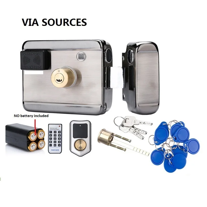 Free Shipping 12VDC 13.56 IC RFID Reader Electric Gate Door Lock Access Control System Kit With 10tags Or TM Tag Security Kit
Free Shipping 12VDC 13.56 IC RFID Reader Electric Gate Door Lock Access Control System Kit With 10tags Or TM Tag Security Kit
