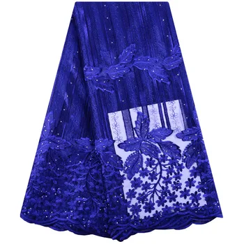 New Design Nigerian Lace Fabrics For Wedding 2019 African French Lace Fabric High Quality Royal Blue Lace With Beaded Y1430
New Design Nigerian Lace Fabrics For Wedding 2019 African French Lace Fabric High Quality Royal Blue Lace With Beaded Y1430