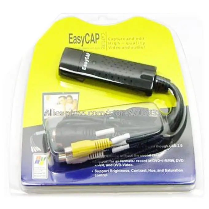 Easycap USB 2.0 Video TV DVD VHS Audio Capture Adapter | Безопасность и защита