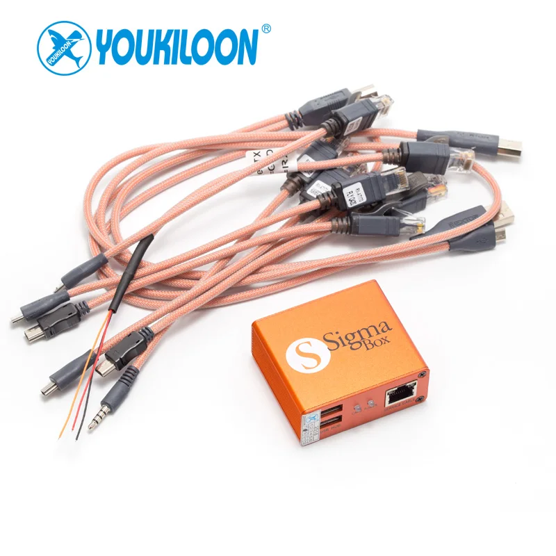 New Fully Activated Sigma Box With Pack Mobile Phone Unlock Repair tool Sigma Box with Cable Set
New Fully Activated Sigma Box With Pack Mobile Phone Unlock Repair tool Sigma Box with Cable Set