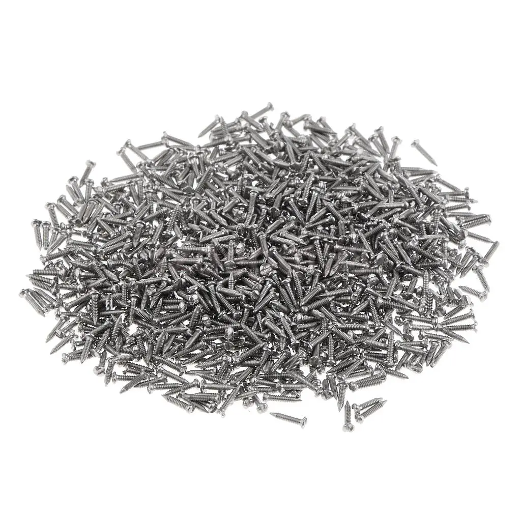1000PCS Metal Eye Glasses Sunglasses Eyeglasses Spectacle Repair Tool Screws on Nut Nose Pad Optical Assortment Kit