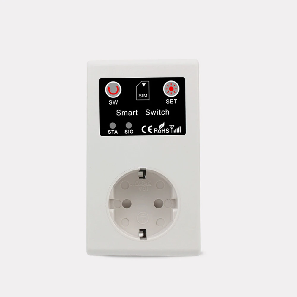 Intelligent Power Socket Call SMS APP Remote Control Switch Pump Router Electric Appliance Intelligent Sockets
Intelligent Power Socket Call SMS APP Remote Control Switch Pump Router Electric Appliance Intelligent Sockets