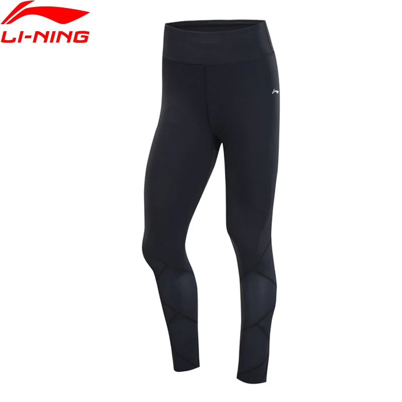 

Li-Ning Women Training Series Base Layer Nylon Spandex Tight Fit Comfort LiNing Breathable Fitness Sports Pants AULP048 CJFM19