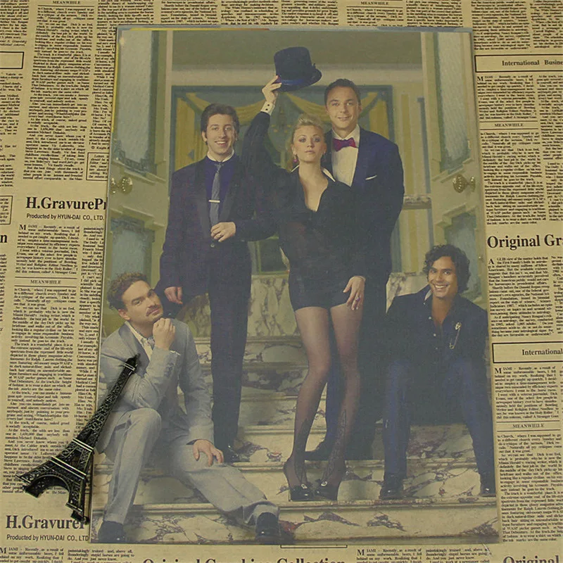hot sales about Hollywood famous TV The Big Bang Theory poster Vintage pictures Wall Art Crafts Sticker for kid room MVP889
hot sales about Hollywood famous TV The Big Bang Theory poster Vintage pictures Wall Art Crafts Sticker for kid room MVP889