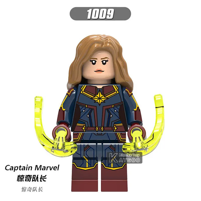 X0226Super Heroes For legoing Captain Marvel Avengers Figures Carol Danvers Skrull Mar-Vell Model Building Blocks Toys Bricks
X0226Super Heroes For legoing Captain Marvel Avengers Figures Carol Danvers Skrull Mar-Vell Model Building Blocks Toys Bricks