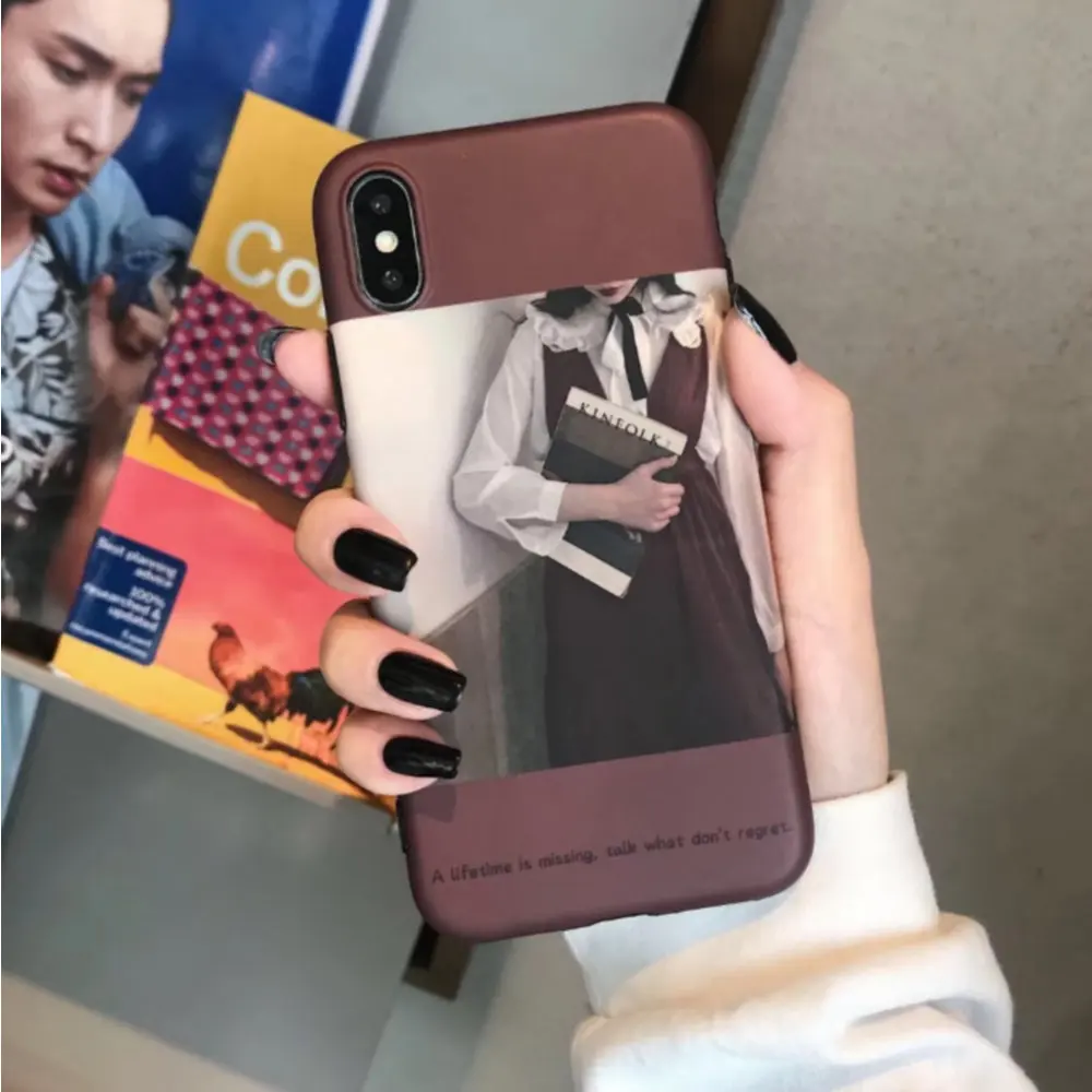 Brand Pattern couple cartoon glossy matte cute Official Silicone Case For iPhone Apple Case X XS Max XR Anti-fall Cover Funda
Brand Pattern couple cartoon glossy matte cute Official Silicone Case For iPhone Apple Case X XS Max XR Anti-fall Cover Funda