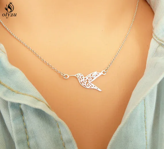 Hummingbird Necklace