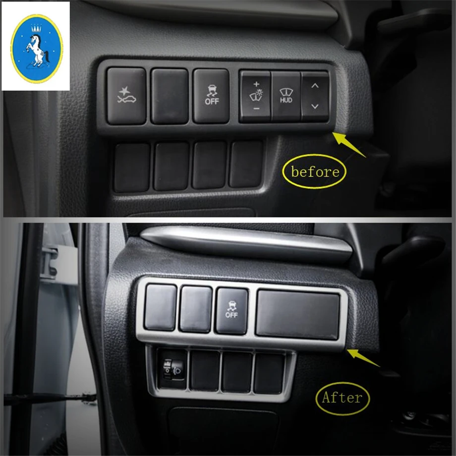 Yimaautotrims Auto Accessory Head Lights Lamp Switch Button Cover Trim 1 Piece ABS Fit For Mitsubishi Eclipse Cross 2018 2019
Yimaautotrims Auto Accessory Head Lights Lamp Switch Button Cover Trim 1 Piece ABS Fit For Mitsubishi Eclipse Cross 2018 2019