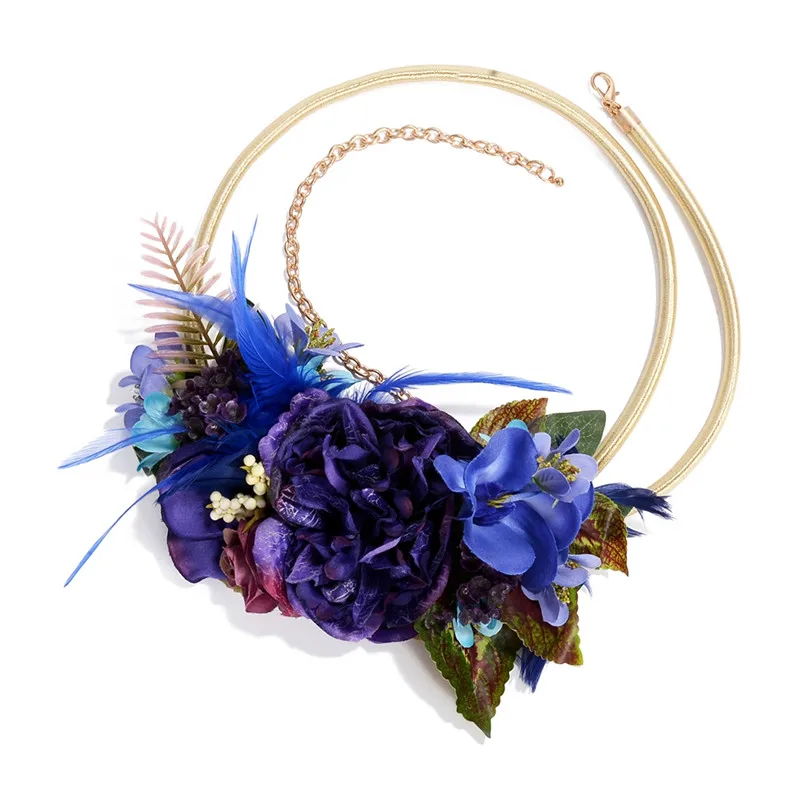 imixlot Delicate Blue Flowers Golden Belly Chain For Women Fashion Summer Beach Wild Thin Belt Waist Jewelry
imixlot Delicate Blue Flowers Golden Belly Chain For Women Fashion Summer Beach Wild Thin Belt Waist Jewelry