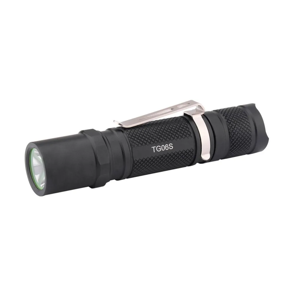 Mini Flashlight Professional EDC Tactical Light with Strobe Compact TG06S Powered by 14500 Battery Flashlight
Mini Flashlight Professional EDC Tactical Light with Strobe Compact TG06S Powered by 14500 Battery Flashlight