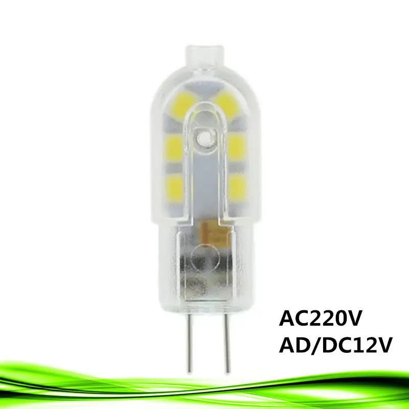 LED bulb G4 AC/DC 12V 220V 12leds Mini LED Corn bulb Light SMD 2835 Super bright Replace Halogen for Chandelier crystal lamp
LED bulb G4 AC/DC 12V 220V 12leds Mini LED Corn bulb Light SMD 2835 Super bright Replace Halogen for Chandelier crystal lamp