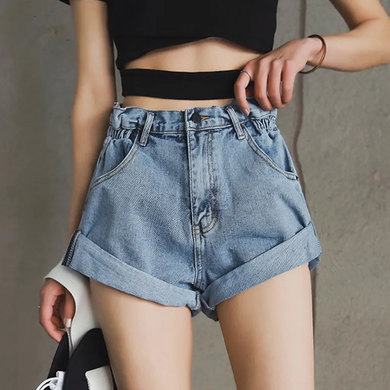 Helisopus 2019 New Vintage High Waist Denim Shorts Women Summer Korean Style Harajuku Casual Loose Shorts Jeans Mujer
Helisopus 2019 New Vintage High Waist Denim Shorts Women Summer Korean Style Harajuku Casual Loose Shorts Jeans Mujer