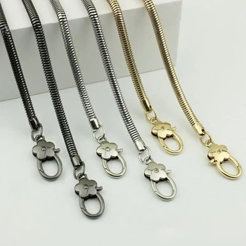 Light Gold, Silver, Gun Black, Bronze 6.5mm Replacement Metal Snake Chain Shoulder Strap for Small Handbags, Purses, Bag Straps
Light Gold, Silver, Gun Black, Bronze 6.5mm Replacement Metal Snake Chain Shoulder Strap for Small Handbags, Purses, Bag Straps