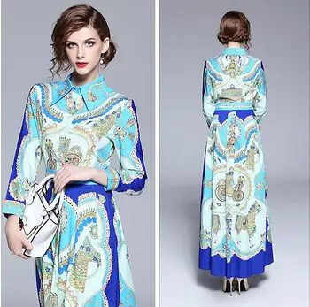 Printing medieval times Pattern Dress fashion Women's Vestidos Summer Autumn America Clothing Europe Female Fashion Long Dress
Printing medieval times Pattern Dress fashion Women's Vestidos Summer Autumn America Clothing Europe Female Fashion Long Dress