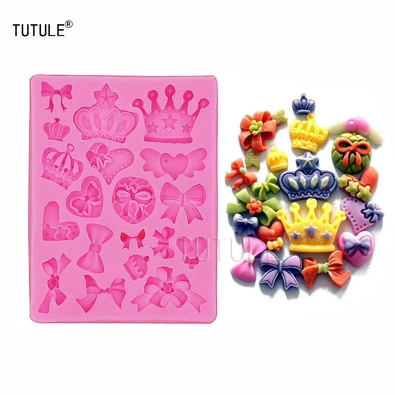 Gadgets - Ribbons Crown Heart Bows Bow Silicone Mold Baking Tools Supplies Cookies Wedding-Mold - Crown silicone rubber mold
Gadgets - Ribbons Crown Heart Bows Bow Silicone Mold Baking Tools Supplies Cookies Wedding-Mold - Crown silicone rubber mold