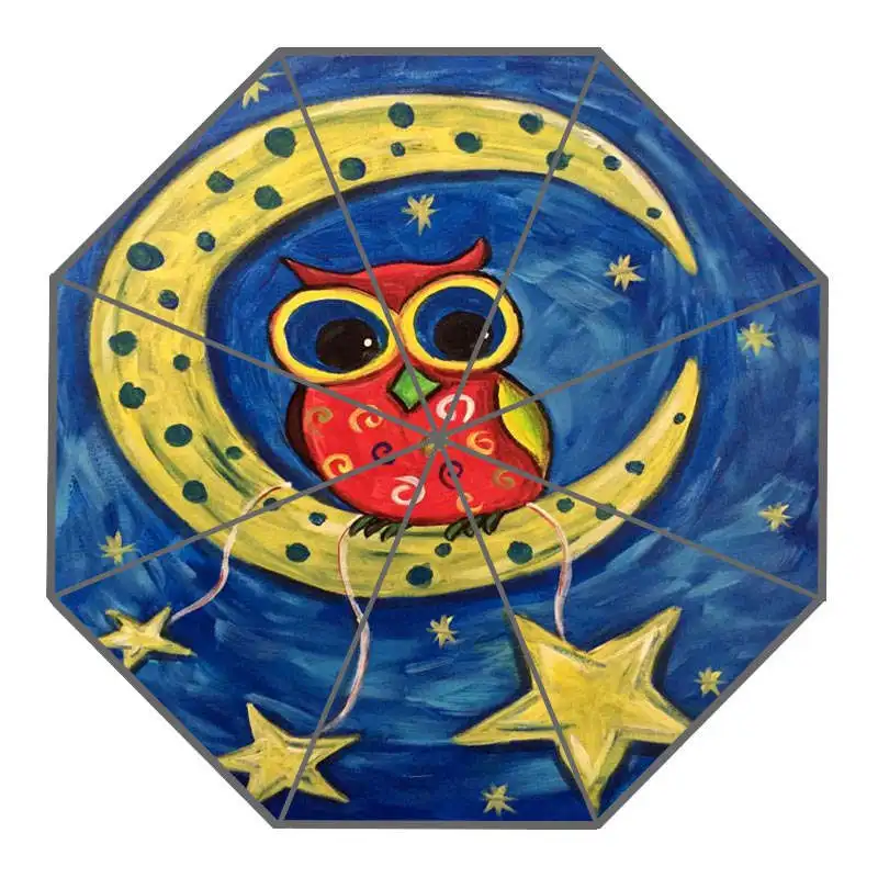 Nice Owl Night Umbrella Custom Sunny and Rainy Umbrella Design Portable Fashion Stylish Useful Umbrellas Good Gift
Nice Owl Night Umbrella Custom Sunny and Rainy Umbrella Design Portable Fashion Stylish Useful Umbrellas Good Gift