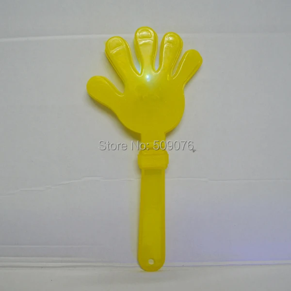 12 Light Up Clapper Hands Flashing Noise Maker Clapping LED Cheering Party