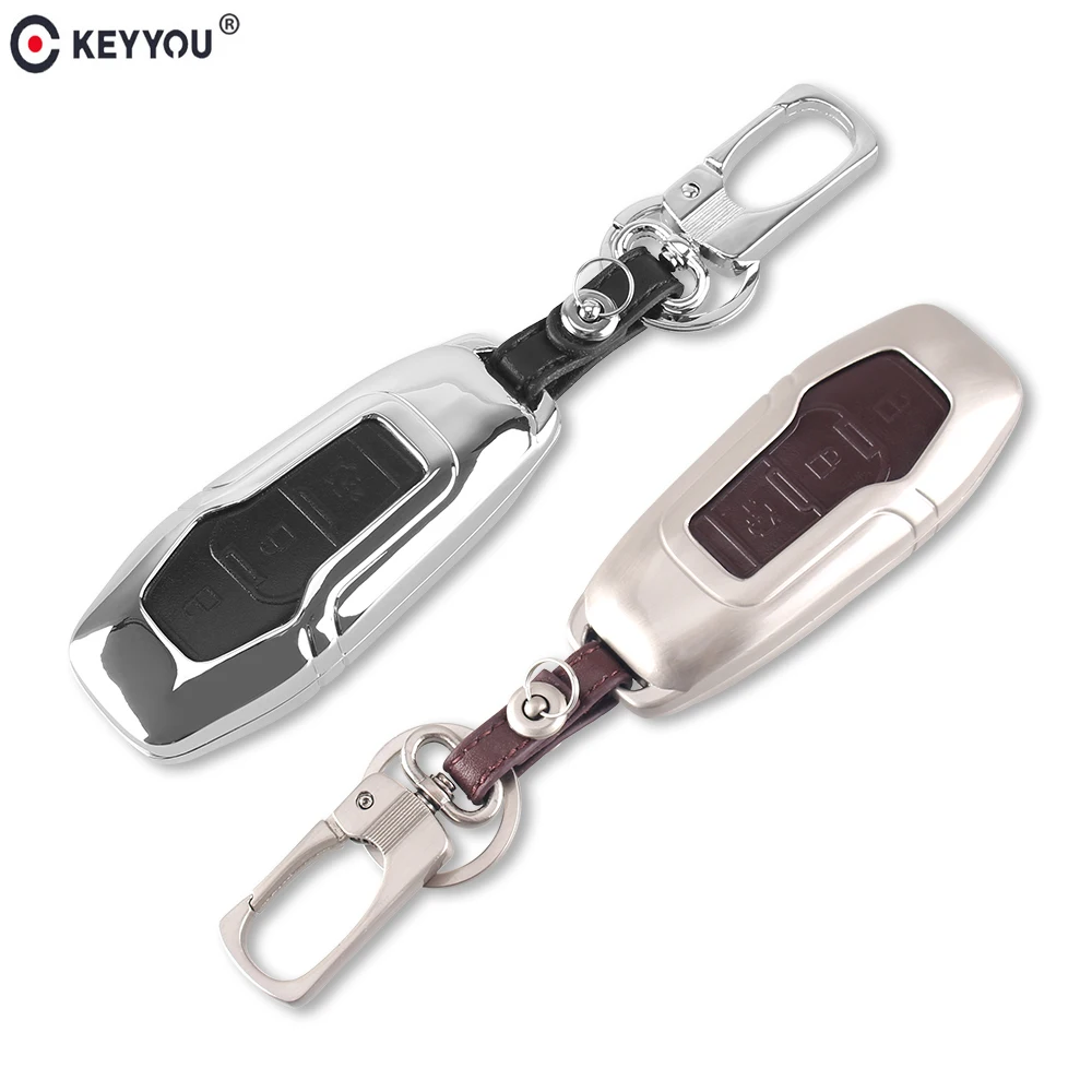 KEYYOU Remote 3 Buttons Zinc alloy+Leather Car Key Case Cover For Ford Smart Folding Key Mondeo Focus Fiesta Ecosport Kuga
KEYYOU Remote 3 Buttons Zinc alloy+Leather Car Key Case Cover For Ford Smart Folding Key Mondeo Focus Fiesta Ecosport Kuga