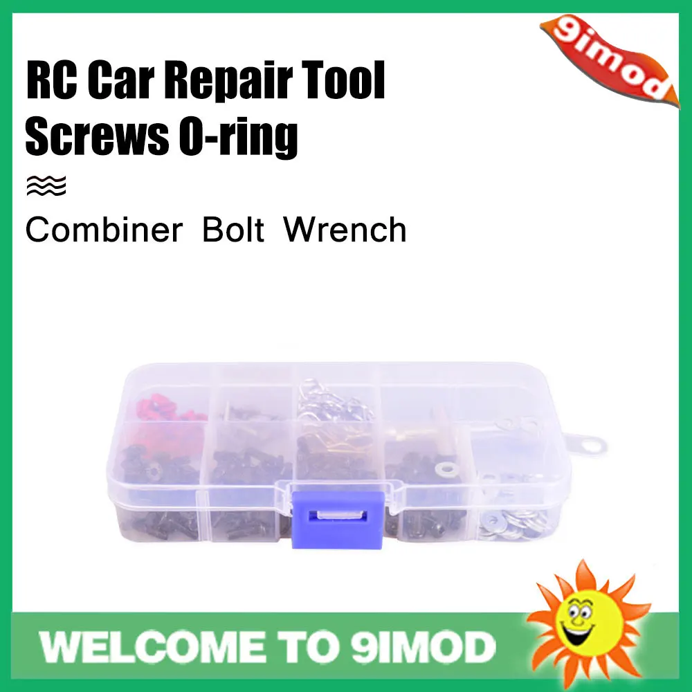 Universal Repair Tool Screws kit O-ring Combiner Bolt Wrench Set for Traxxas 1/10 HSP TAMIYA SCX10 RC Car
Universal Repair Tool Screws kit O-ring Combiner Bolt Wrench Set for Traxxas 1/10 HSP TAMIYA SCX10 RC Car